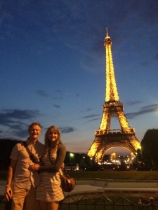 Backpacking through Europe, Eiffel Tower, Paris