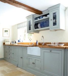 Blue Gray Kitchen Cabinets