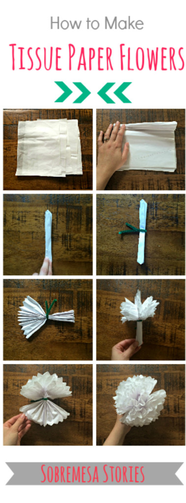 How to Make Tissue Paper Flowers