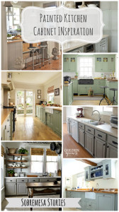 Painted Kitchen Cabinet Inspiration Sobremesa Stories