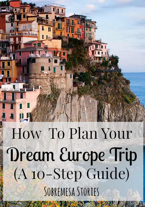 This guide walks you through every step of how to plan your dream Europe trip, from making an itinerary to figuring out lodging and food. You've GOT to check it out!