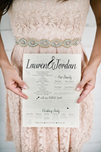 Wedding Planning Tips - Handmade Program