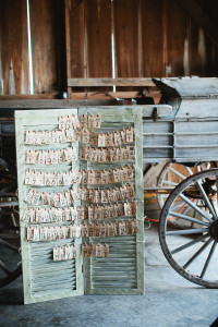 Wedding Planning Tips - Vintage Shutter, Luggage Name Tags