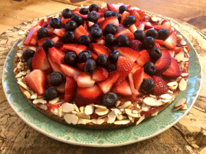 Berry Almond Tart 