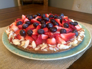 Berry Almond Tart 