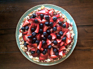 Berry Almond Tart 