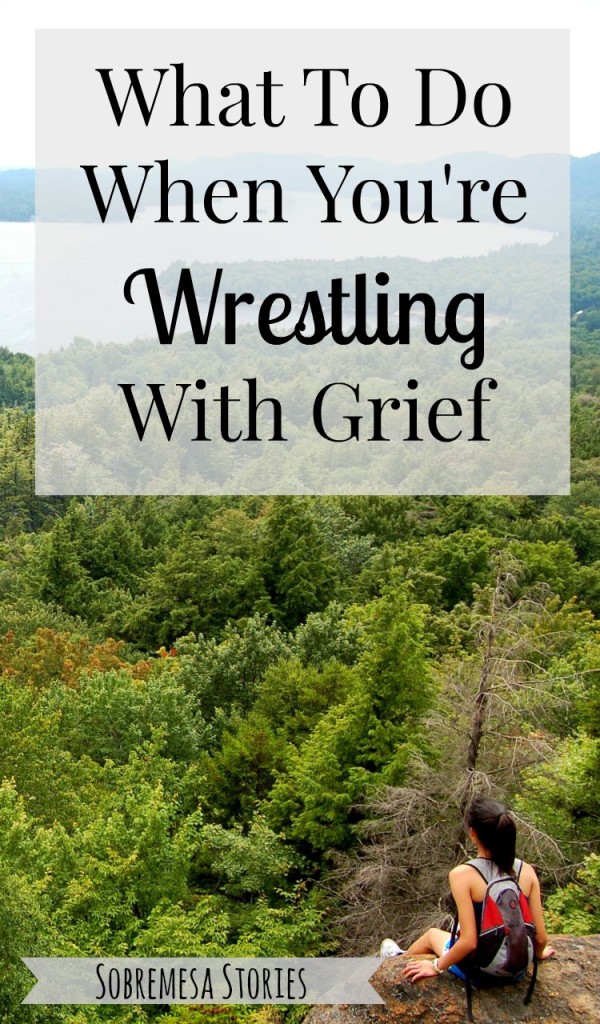 Beautiful words about wrestling with grief and loss by someone who lost her dad.  A must-read if you're lost someone you love!