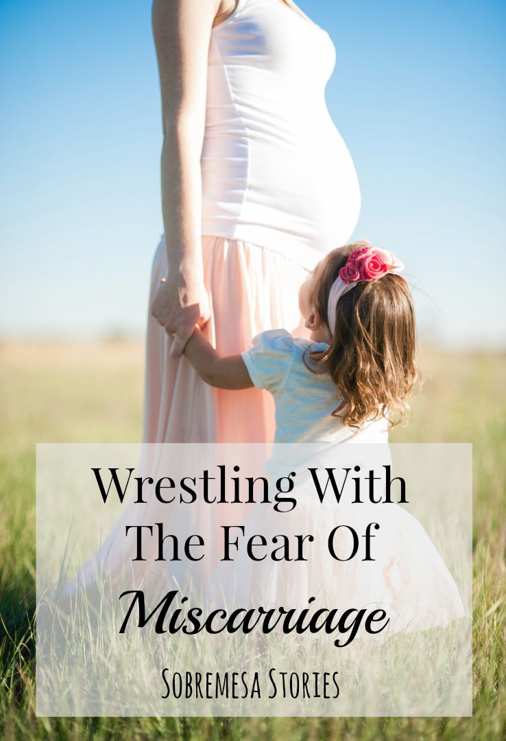 Wrestling With The Fear Of Miscarriage Sobremesa Stories Blog