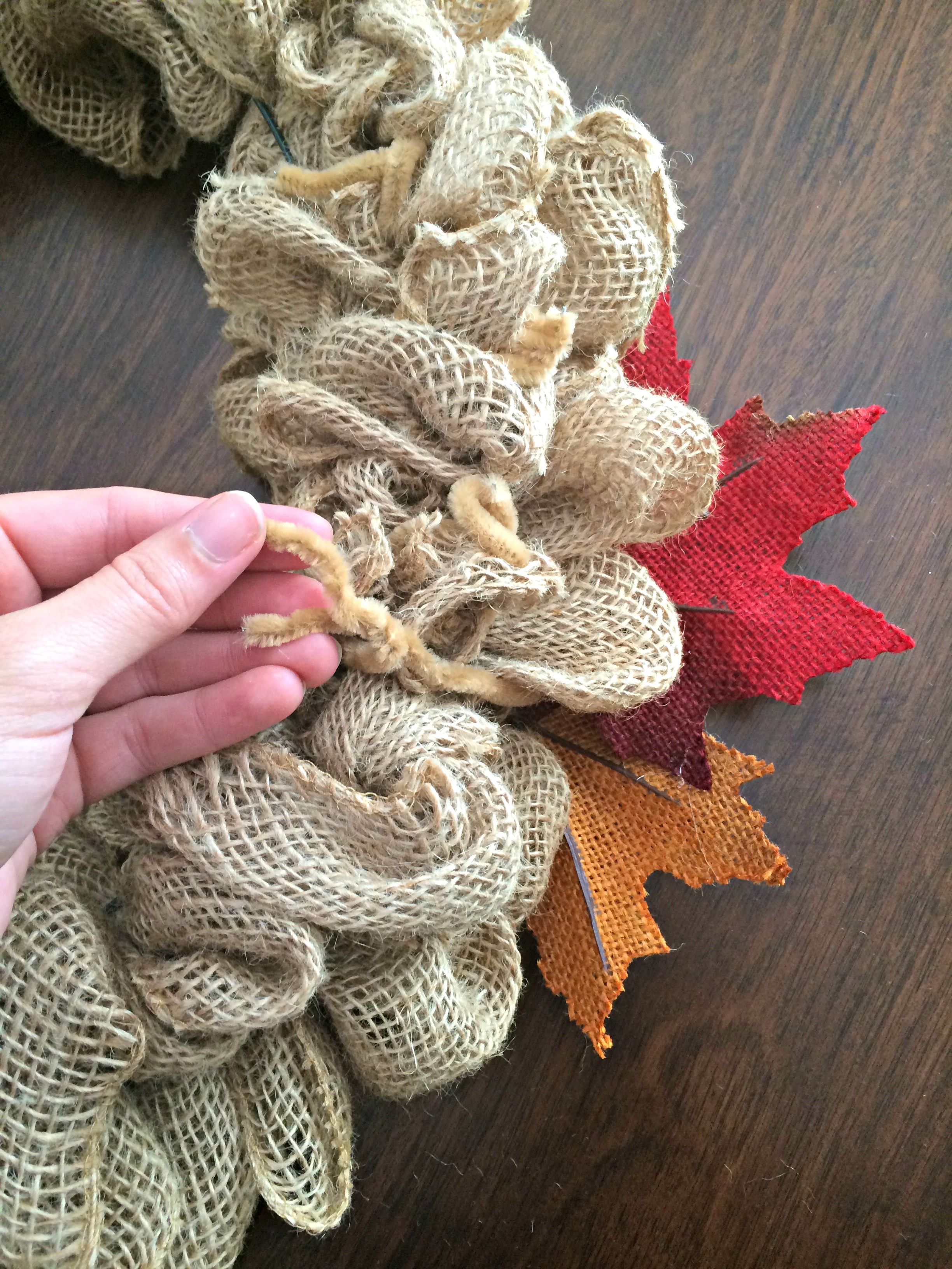 This rustic fall burlap bubble wreath is simple, beautiful, easy to make, and involves just a few materials. Check out this post for the easy step-by-step tutorial! 