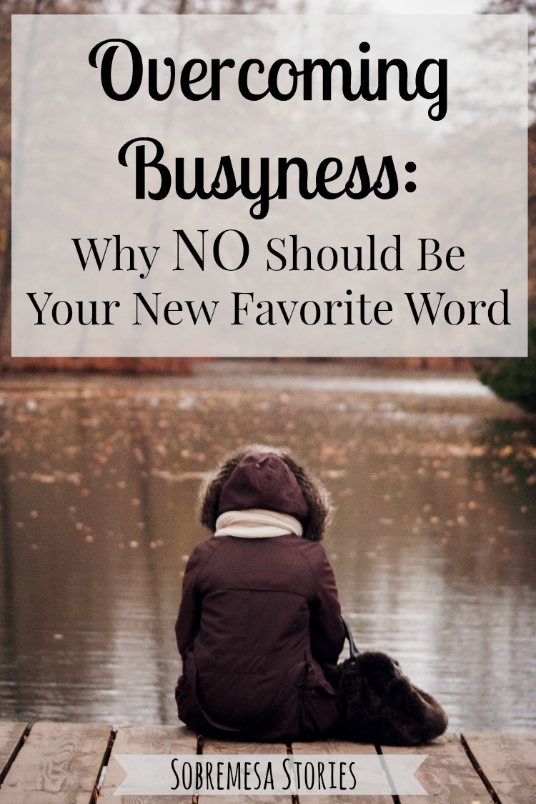 Overcoming Busyness - How to choose our hearts and our relationships over our crazy schedules.