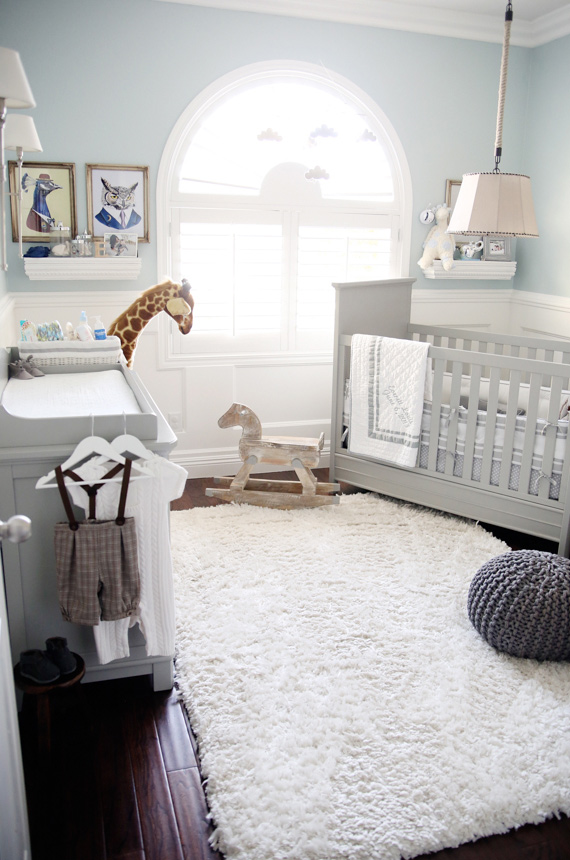 100 Layer Cakelet Neutral Gray Boy Nursery Inspiration