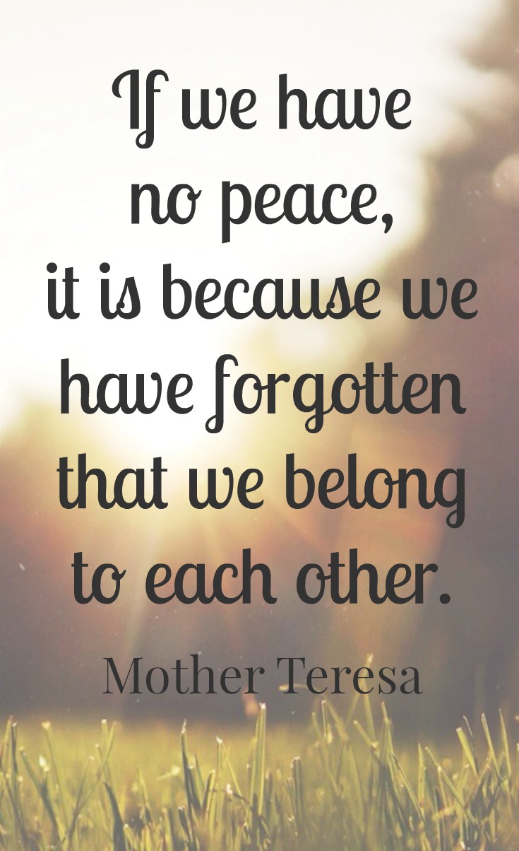 Beautiful Mother Teresa Quote