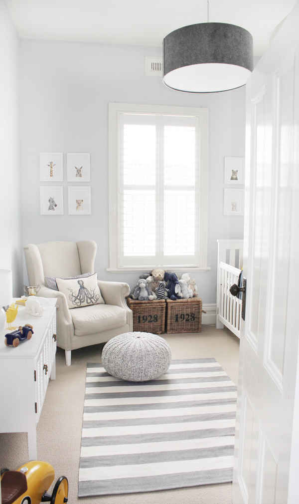 Lay Baby Lay Neutral Gray Boy Nursery Inspiration