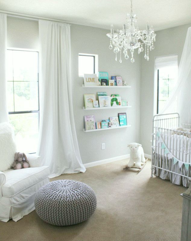 Neutral Gray Boy Nursery Inspiration Benjamin Moore Paint Colors