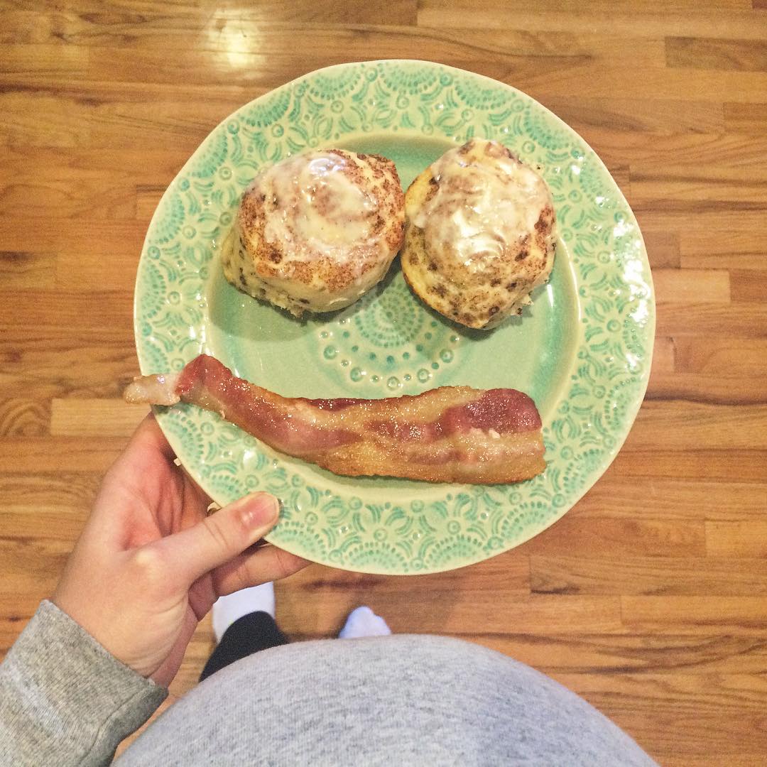 Seven Month Pregnancy Update Cinnamon Rolls