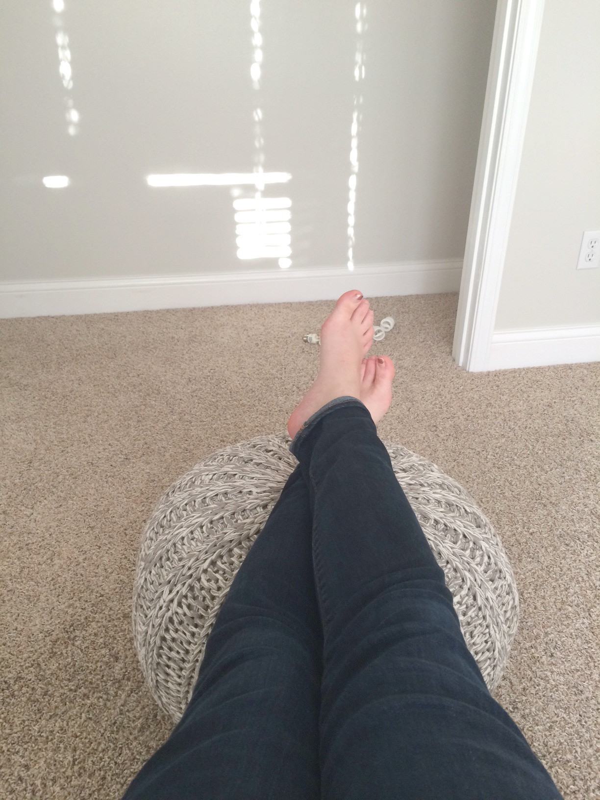 Seven Month Pregnancy Update Feet Up