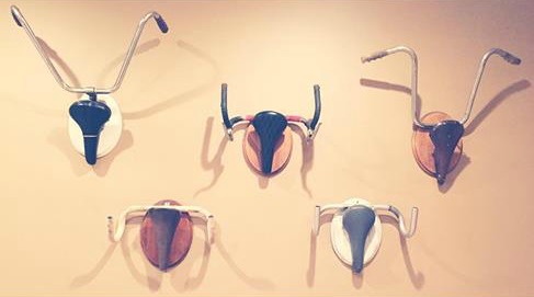 Bicycle Seat Deer Heads