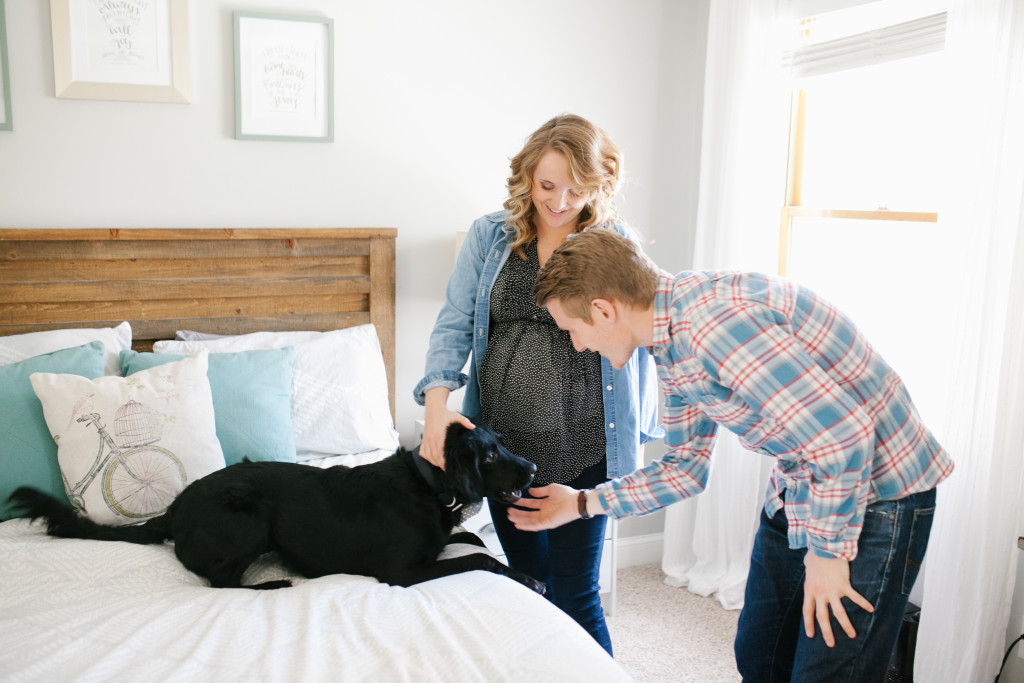 Cozy, Winter Maternity Pictures