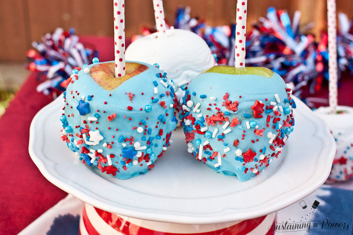 Red White And Blue Recipes Red-White-and-Blue-Chocolate-Covered-Apples-Sustaining-the-Powers-2