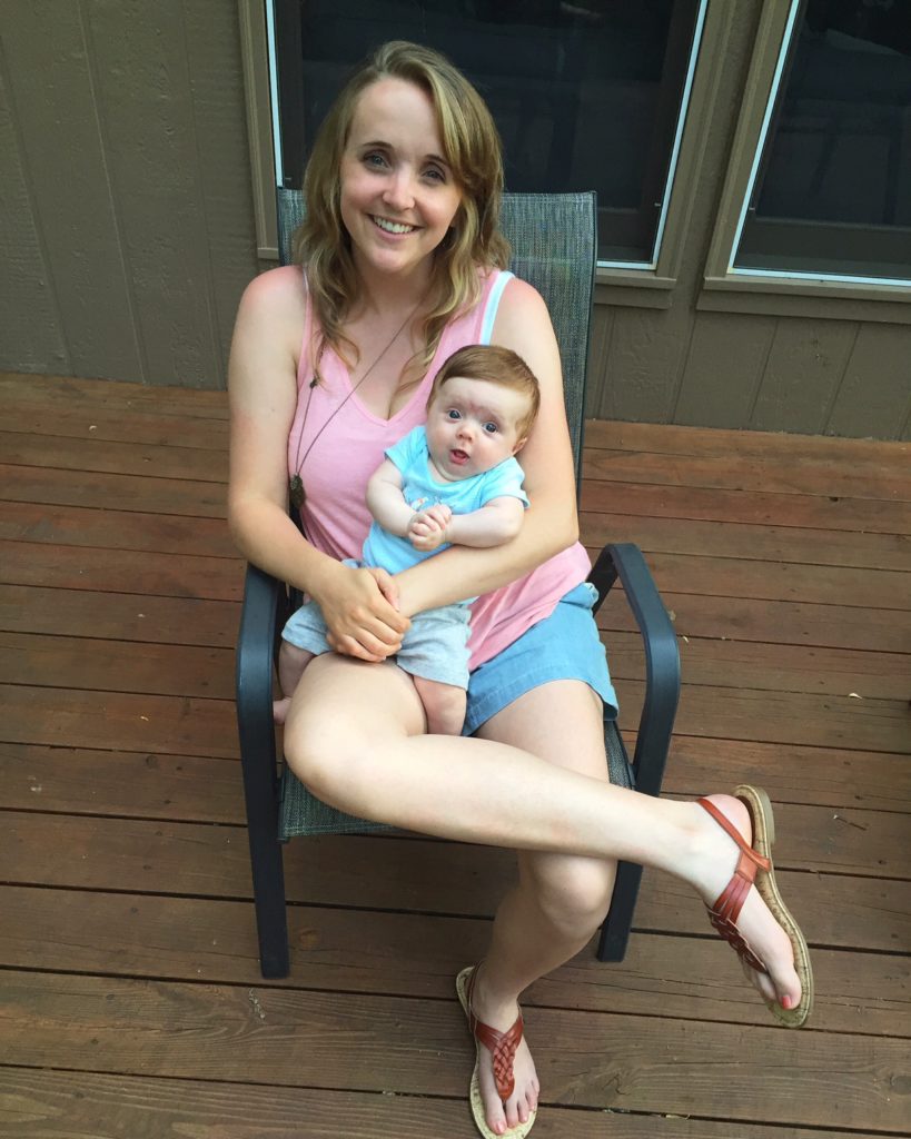 Lauren And Caleb Back Deck