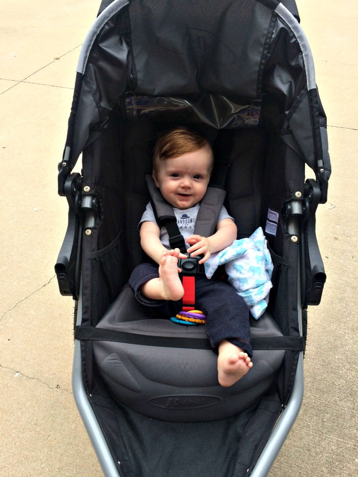 Caleb In The Stroller