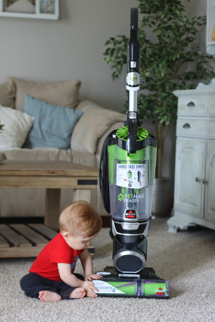 Five Reasons I've Loved Having A Pet And A Baby With A Bissell Pet Hair Eraser Vaccuum