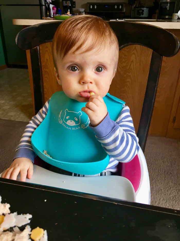 Caleb Eating 11 Month Update