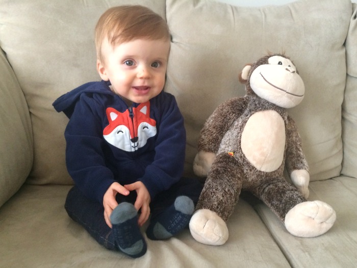 Caleb's 11 Month Update Monkey