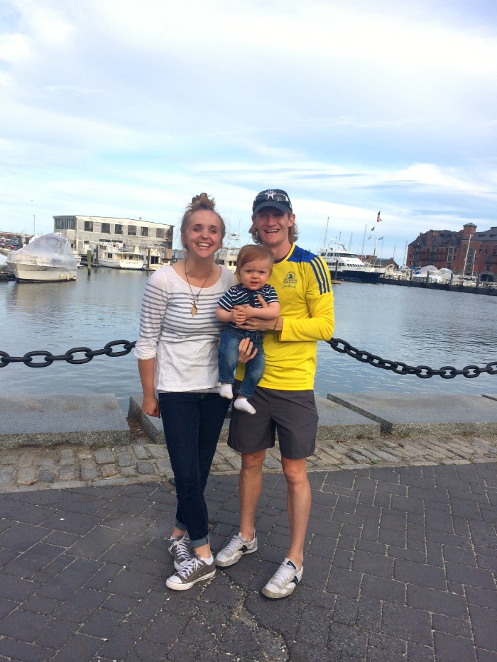 Boston Family In Harbor