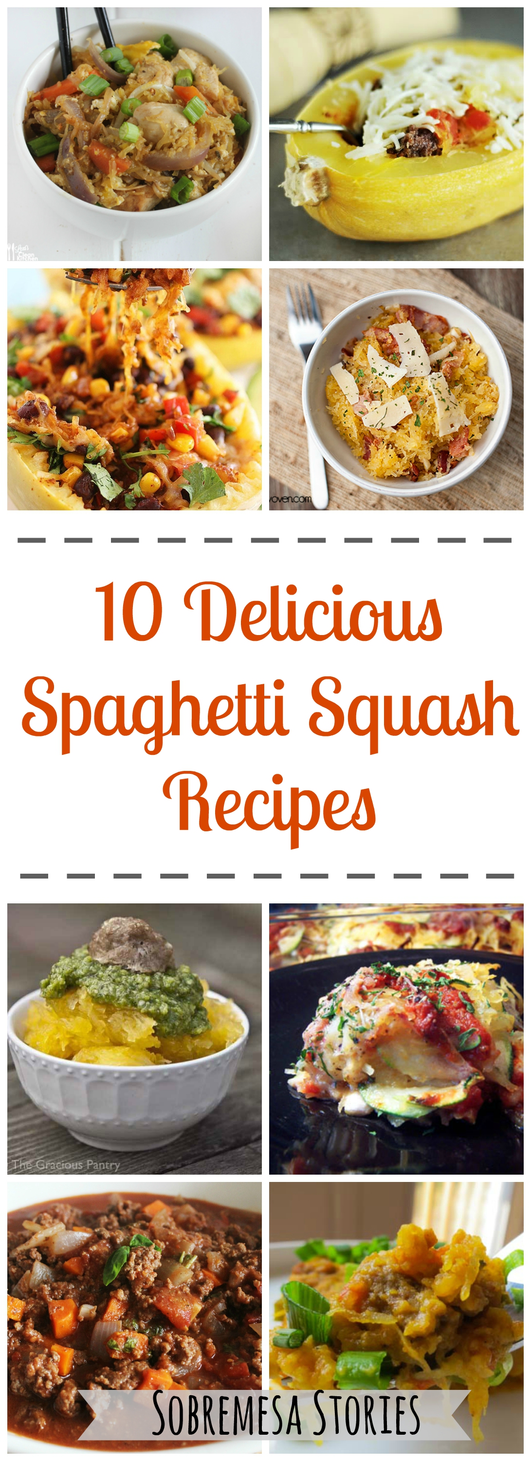 10 Delicious Spaghetti Squash Recipes - Sobremesa Stories